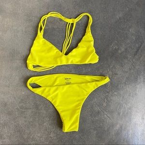 Mikoh T strap bikini -size L top & M bottom